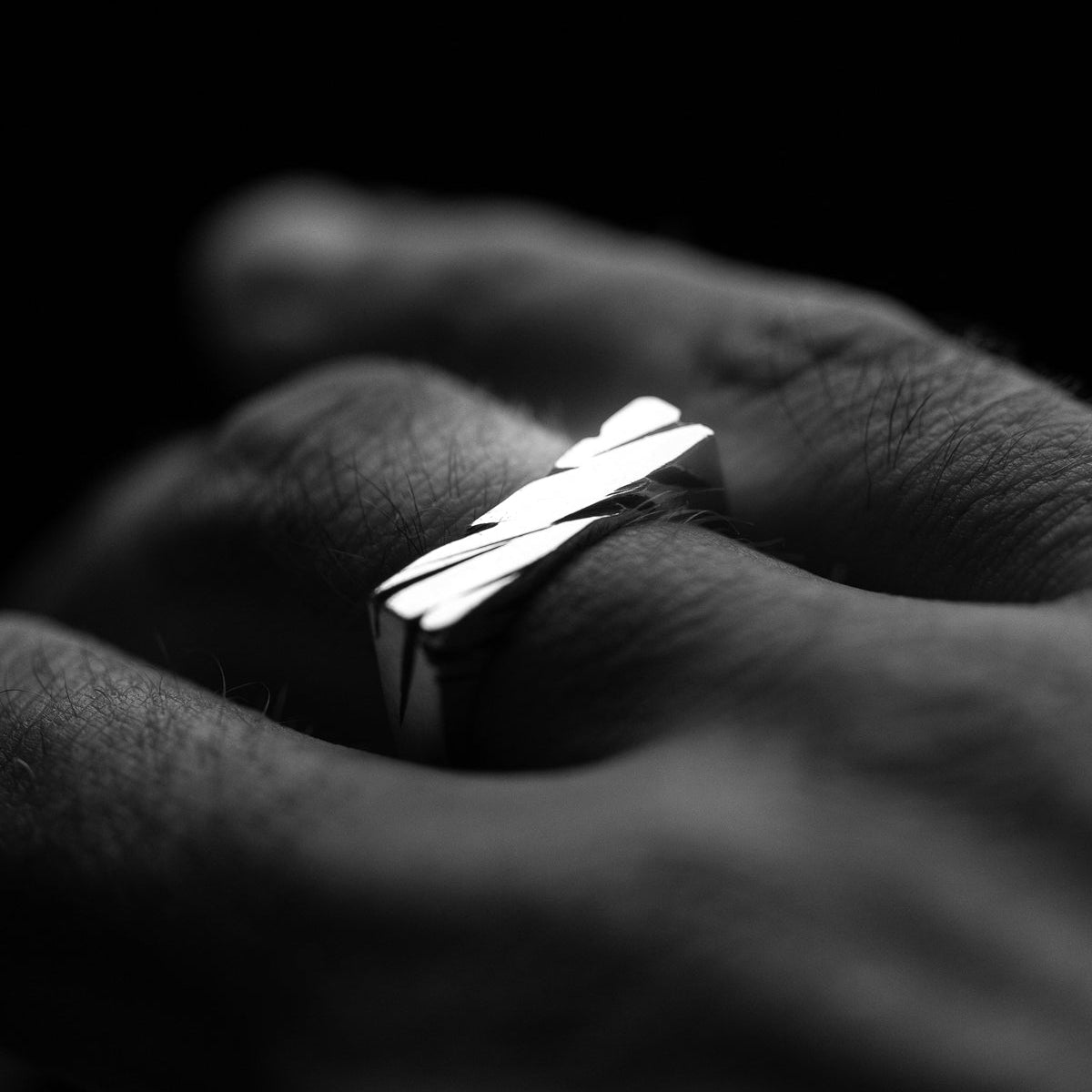 Rift - Silver Signet Ring