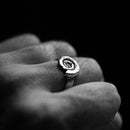 Fossil - Prehistoric Ammonite Ring, Sterling Silver