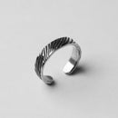 Wave - Open Silver Ring
