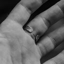 Wave - Open Silver Ring