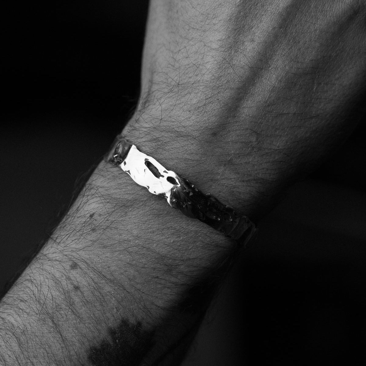 Earthed - Silver Bracelet