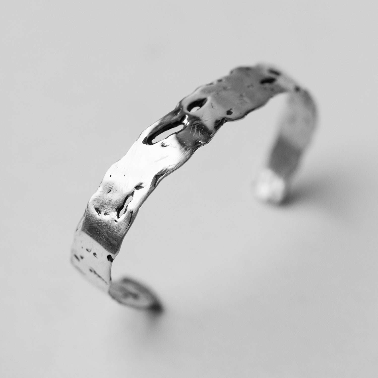 Earthed - Silver Bracelet