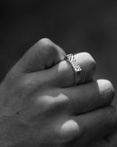 Tide - Signet Silver Ring