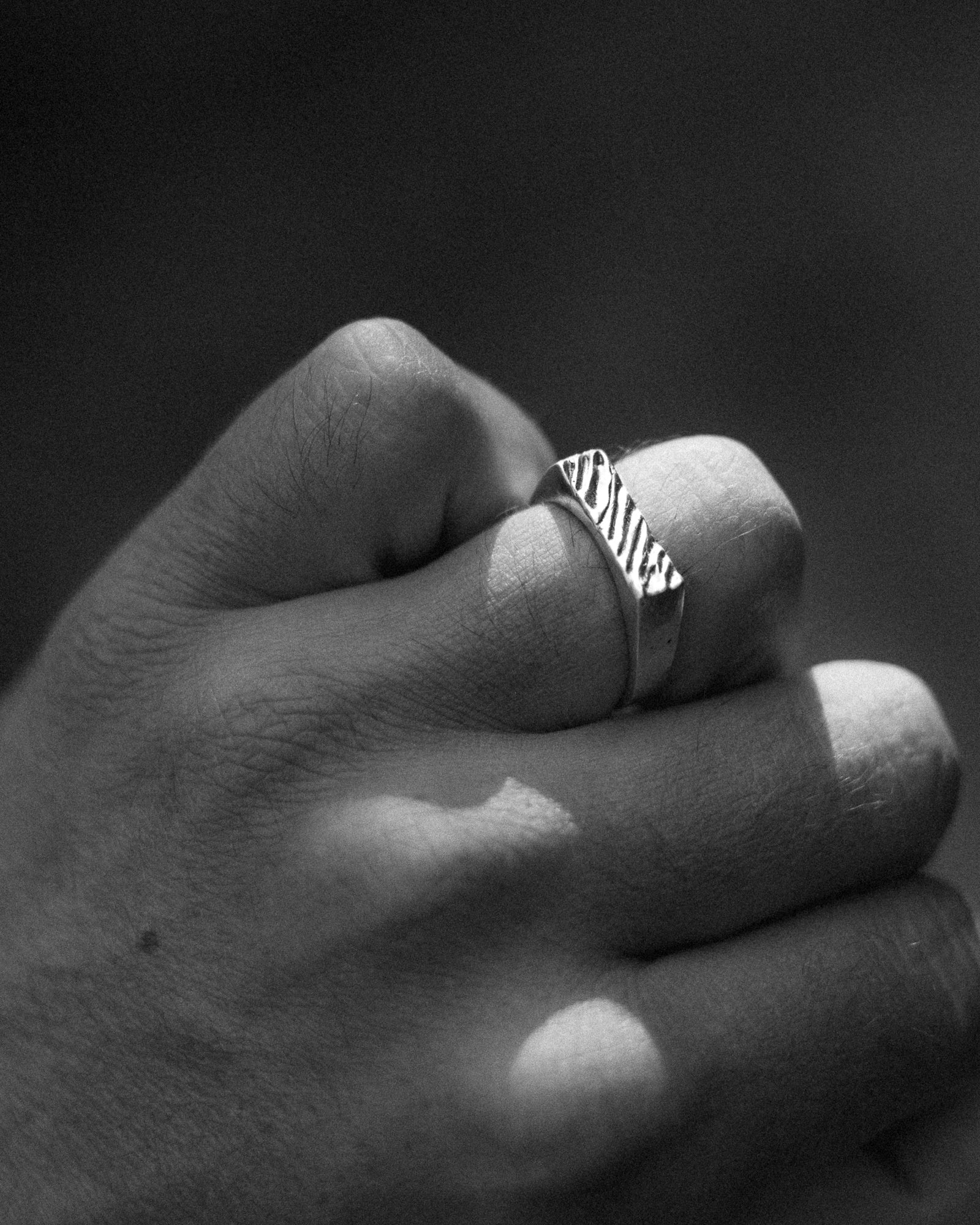 Tide - Signet Silver Ring