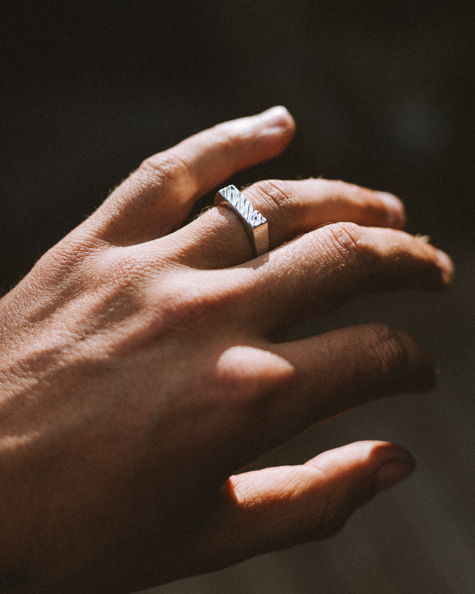 Tide - Signet Silver Ring