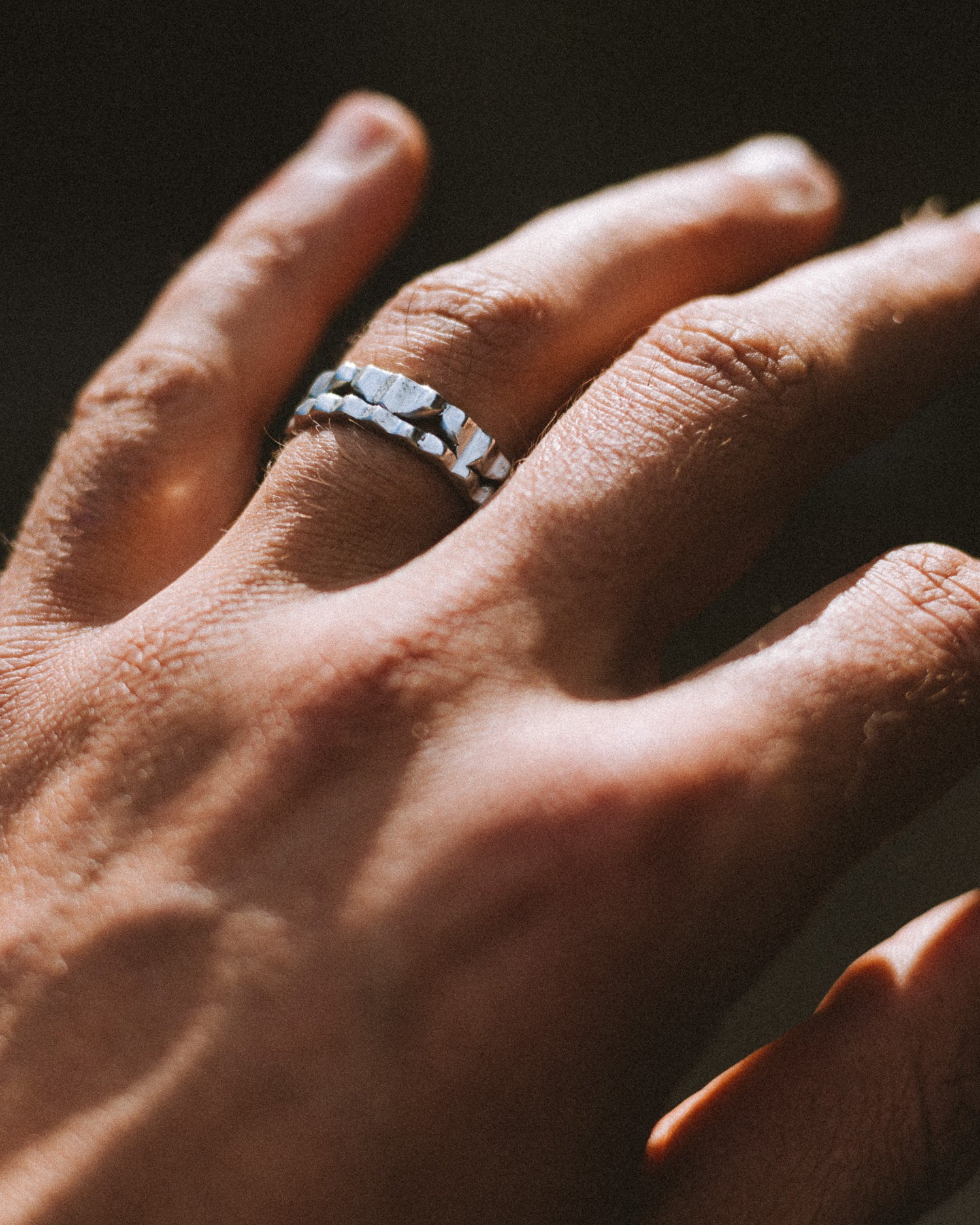 Edge - Silver Ring