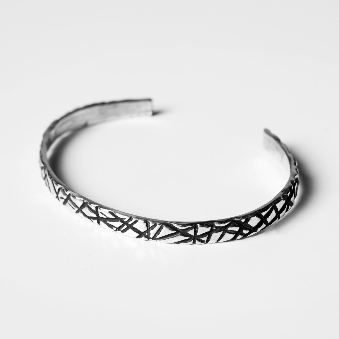 Strata - Silver Bracelet