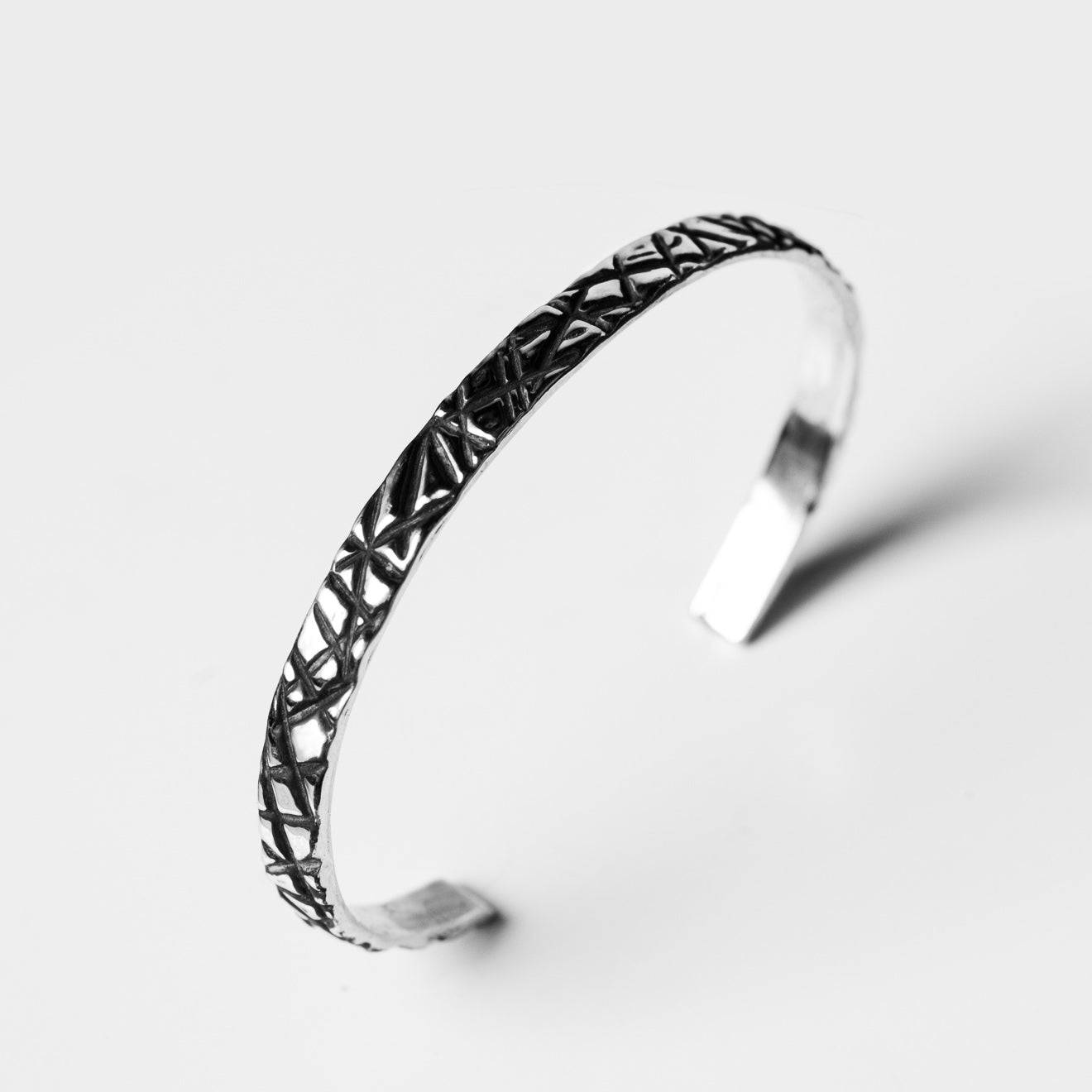 Strata - Silver Bracelet
